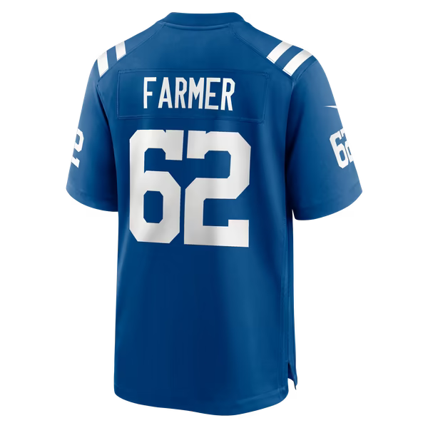 Jalen Farmer Indianapolis Colts Nike Team Game Jersey - Royal