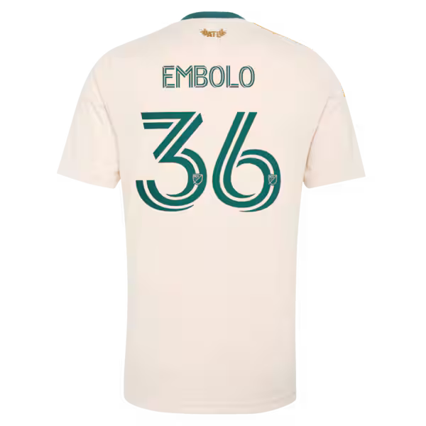 Breel Embolo Atlanta United FC adidas 2026 Spirit of '96 Replica Jersey - Tan
