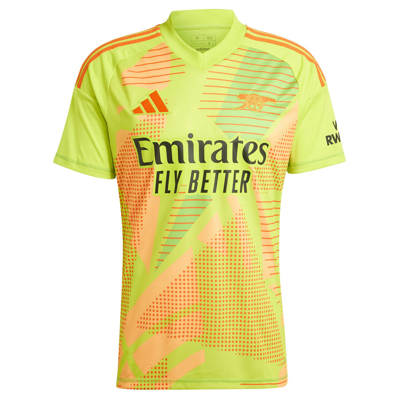 Arsenal adidas Home Goalkeeper Shirt 2024-25 Custom Jersey - Green