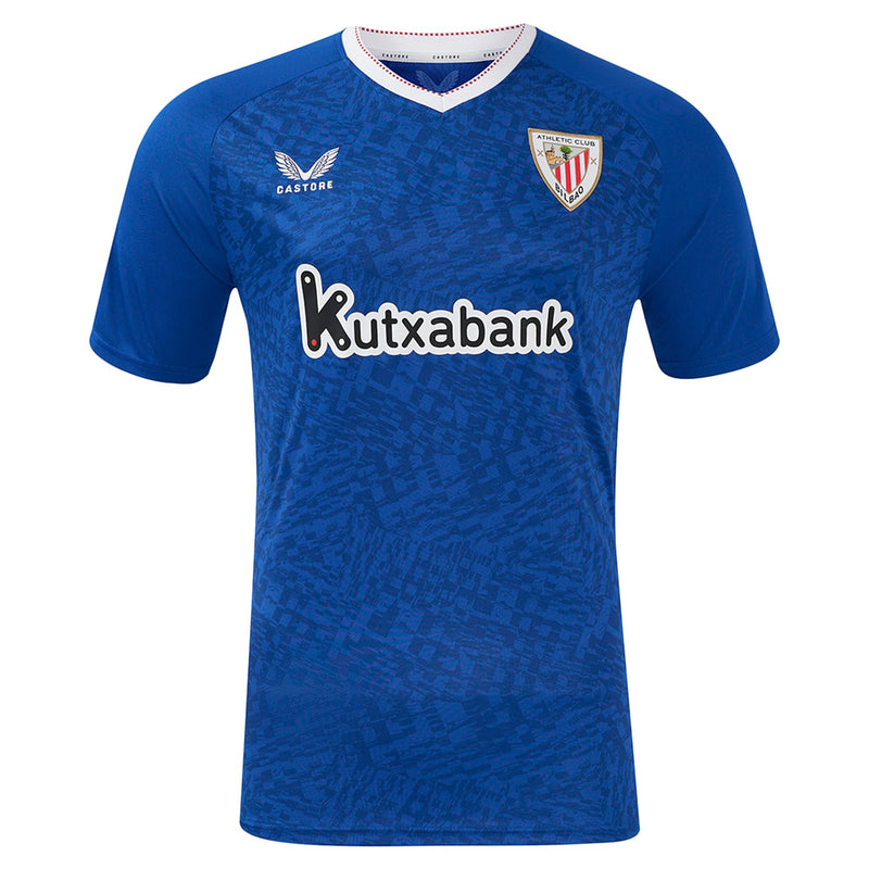 Athletic Bilbao Castore Away Shirt 2024-25 Custom Jersey - Blue