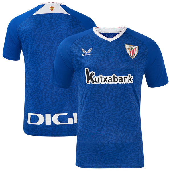 Athletic Bilbao Castore Away Shirt 2024-25 Custom Jersey - Blue