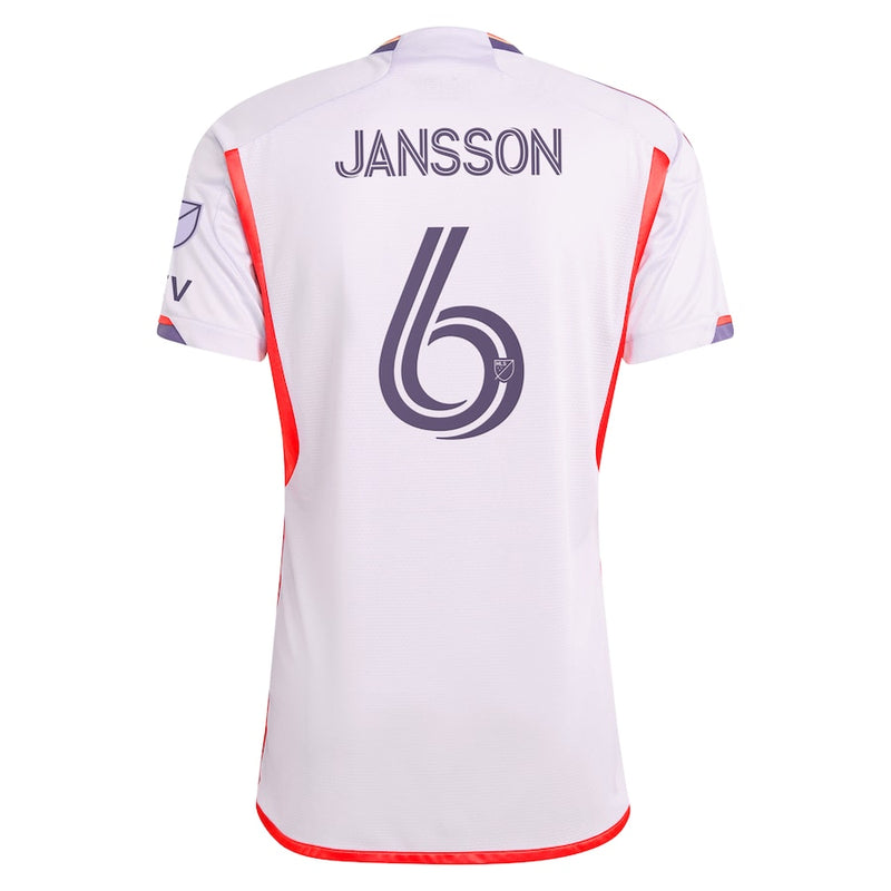 Robin Jansson Orlando City SC adidas 2024 Legacy Kit Authentic Player Jersey – Purple