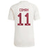 Kingsley Coman Bayern Munich adidas 2023/24 Third Jersey - White
