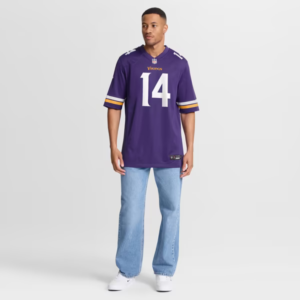 Jauan Jennings Minnesota Vikings Nike Team Game Jersey - Purple