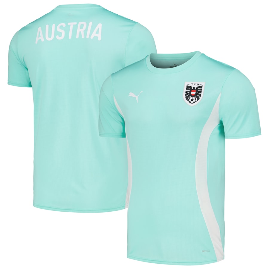 Austria National Team Puma 2023/24 Pre-Match Jersey - Mint - Jersey Teams World