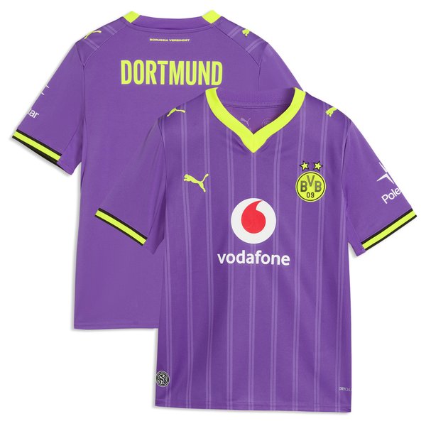 Borussia Dortmund Puma Youth 2026/27 Third Replica Jersey - Purple