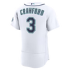 J.P. Crawford Seattle Mariners Nike Home 50th Season Authentic Jersey - White