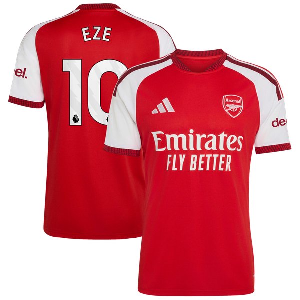 Eberechi Eze Arsenal adidas 2026/27 Home Replica Jersey - Red