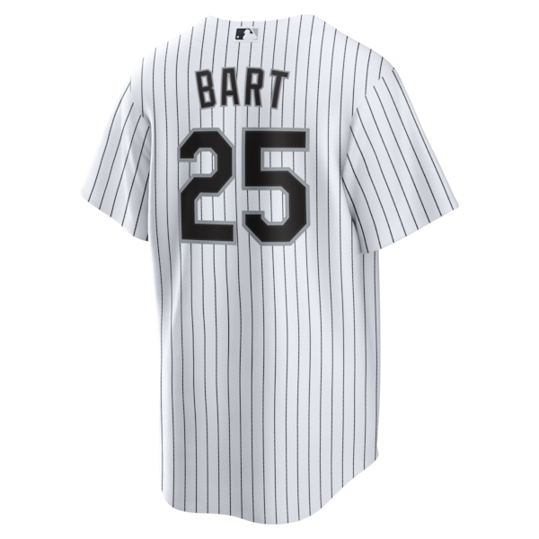 Joey Bart Chicago White Sox Nike Home Replica Jersey - White