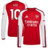 Eberechi Eze Arsenal adidas 2026/27 Home Replica Long Sleeve Jersey - Red