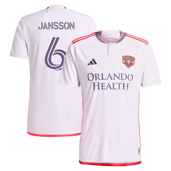 Robin Jansson Orlando City SC adidas 2024 Legacy Kit  Player Jersey – Purple