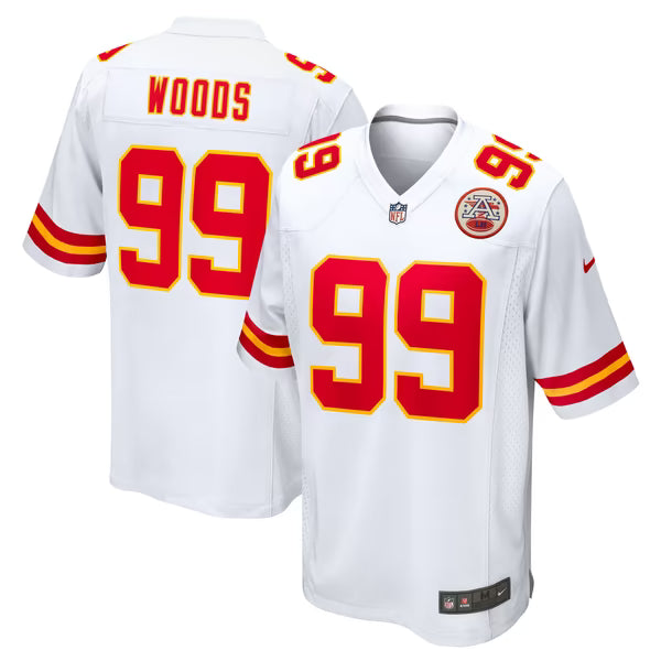 Peter Woods Kansas City Chiefs Nike Game Jersey - White