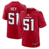 Jared Ivey Atlanta Falcons Nike Team Game Jersey - Red