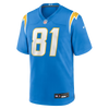 Patrick Herbert Los Angeles Chargers Nike Team Game Jersey - Powder Blue