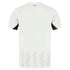 Back view of Bayer Leverkusen 2024-25 away jersey by Castore in white with black sleeve details