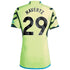 Kai Havertz Arsenal adidas 2023/24 Away Player Jersey - Yellow