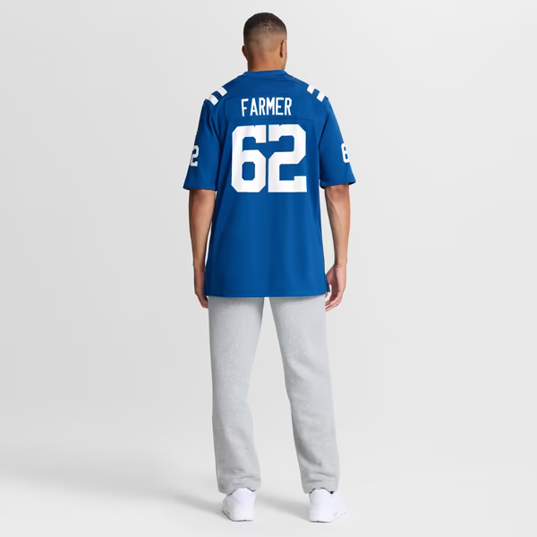 Jalen Farmer Indianapolis Colts Nike Team Game Jersey - Royal