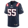 Jared Wilson New England Patriots Nike Team Game Jersey - Navy