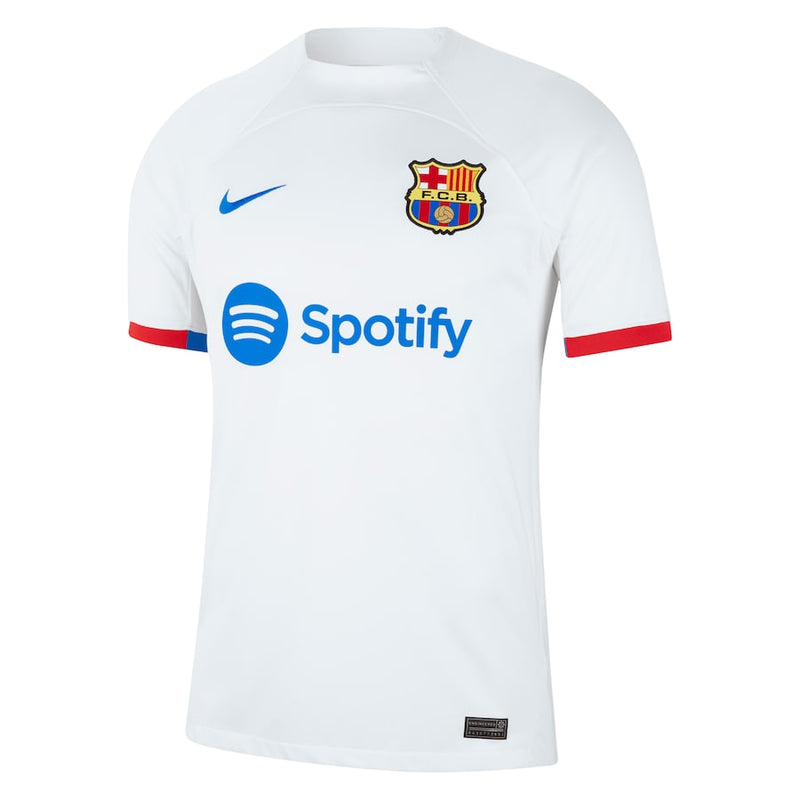 Ronald Araujo Barcelona Nike 2023/24 Away Jersey - White