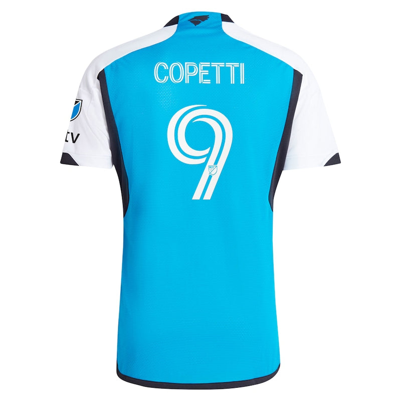 Enzo Copetti Charlotte FC adidas 2024 The Carolina Kit: Explore Authentic Player Jersey - Blue