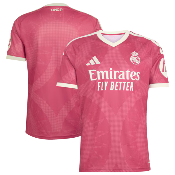 Real Madrid adidas 2026/27 Third Replica Jersey - Pink