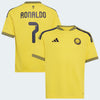 Cristiano Ronaldo Al-Nassr FC adidas Youth 2026/27 Home Replica Jersey - Yellow