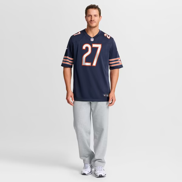 Anthony Johnson Chicago Bears Nike Team Game Jersey - Navy