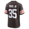 Toriano Pride Jr. Cleveland Browns Nike Team Game Jersey - Brown
