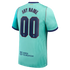 Barcelona Nike 2026/27 Third Stadium Replica Custom Jersey - Turquoise