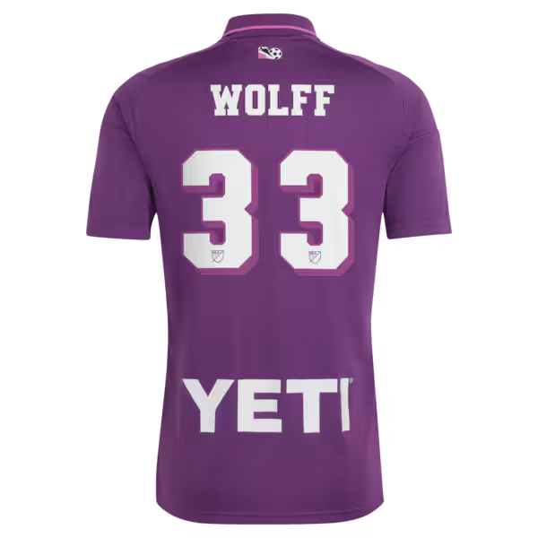 Owen Wolff Austin FC adidas 2026 Archive Replica Jersey - Purple