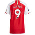Gabriel Jesus Arsenal adidas 2023/24 Home Player Jersey - Red - Jersey Teams World