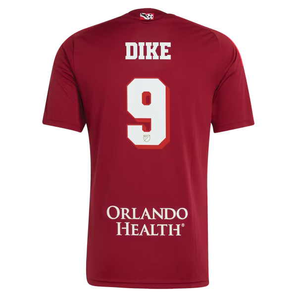 Daryl Dike Orlando City SC adidas 2026 Archive Replica Jersey - Red