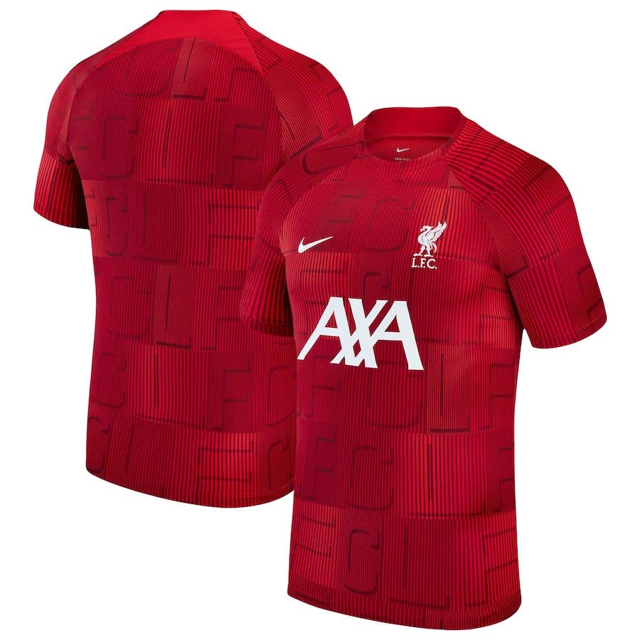 Liverpool Nike 2023/24 Academy Pro Pre-Match Top - Red - Jersey Teams World