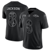 Lamar Jackson Baltimore Ravens Nike 2026 Salute to Service Stitched Limited Jersey - Black