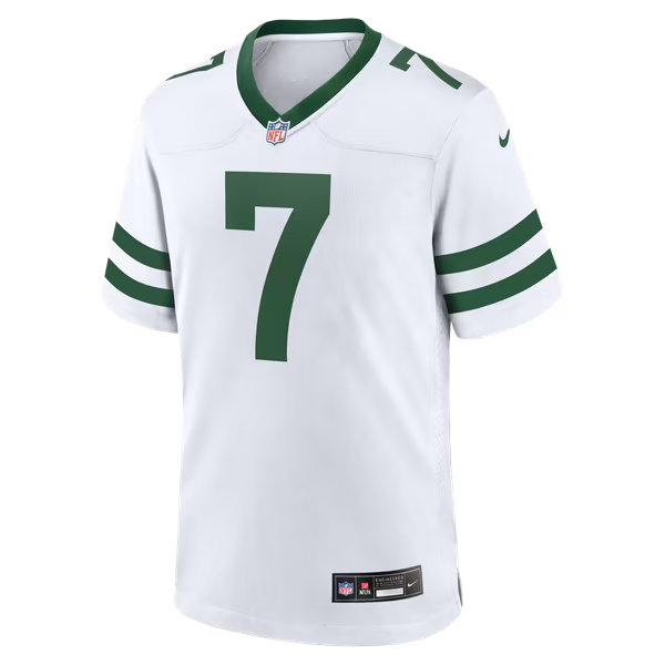 Geno Smith New York Jets Nike Game Jersey - Legacy White