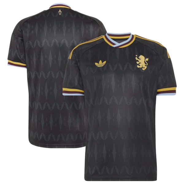 Aston Villa adidas 2026/27 Away Replica Jersey - Black