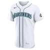 Bryan Woo Seattle Mariners Nike Home 50th Season Authentic Jersey - White