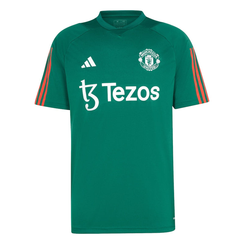 Manchester United adidas 2023/24 Training Jersey - Green