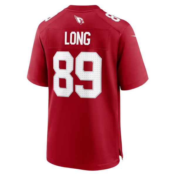 Hunter Long Arizona Cardinals Nike Team Game Jersey - Cardinal
