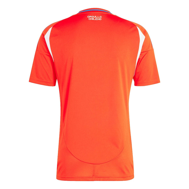 Chile adidas Home Shirt 2024 Custom Jersey - Orange