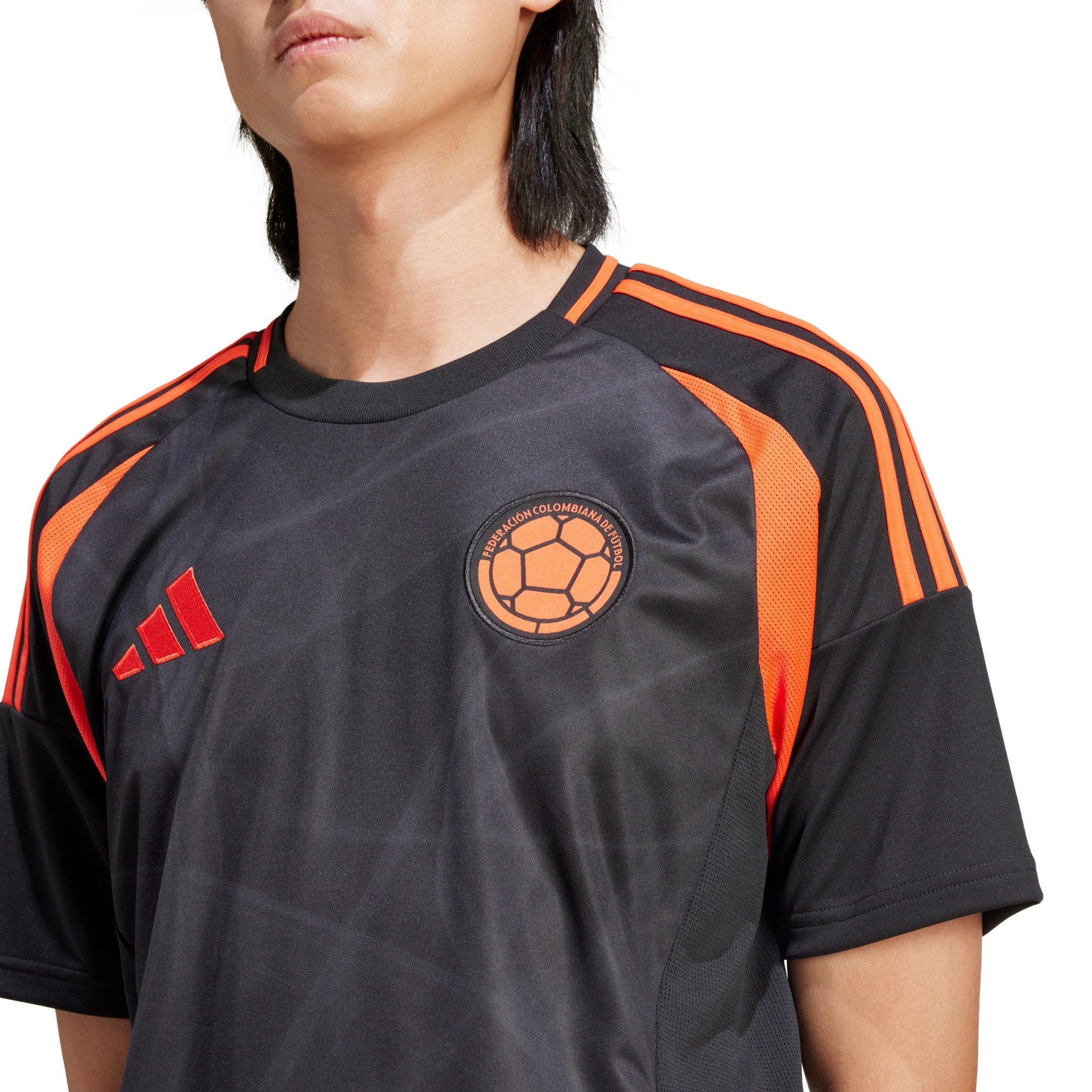 Colombia adidas Away Shirt 2024 Custom Jersey - Black