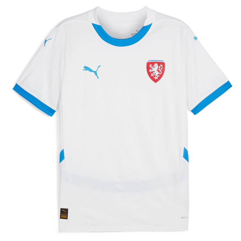 Czech Republic PUMA Away Shirt 2024 Custom Jersey - White