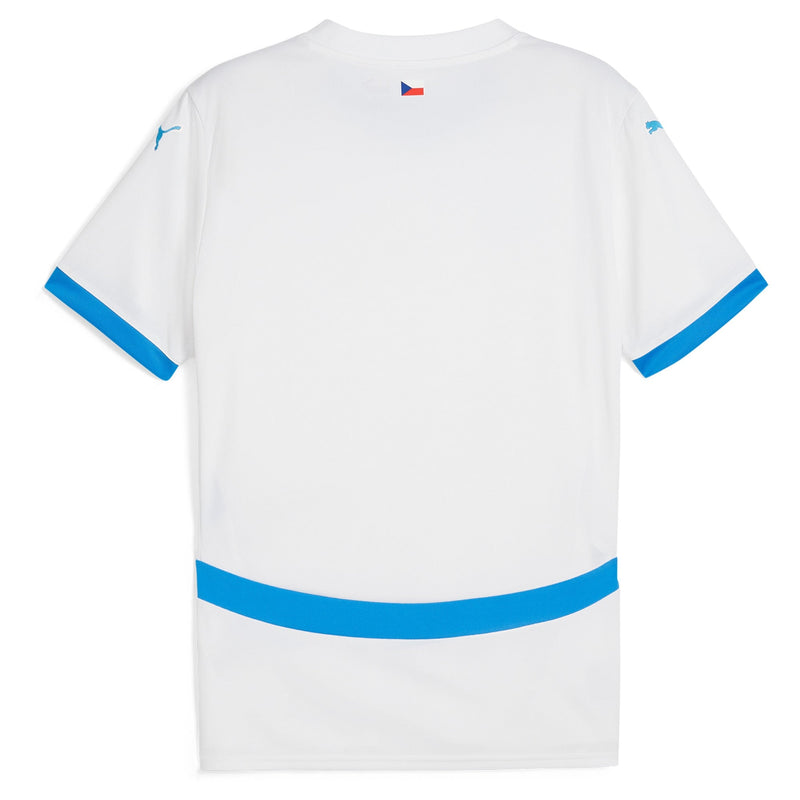 Czech Republic PUMA Away Shirt 2024 Custom Jersey - White