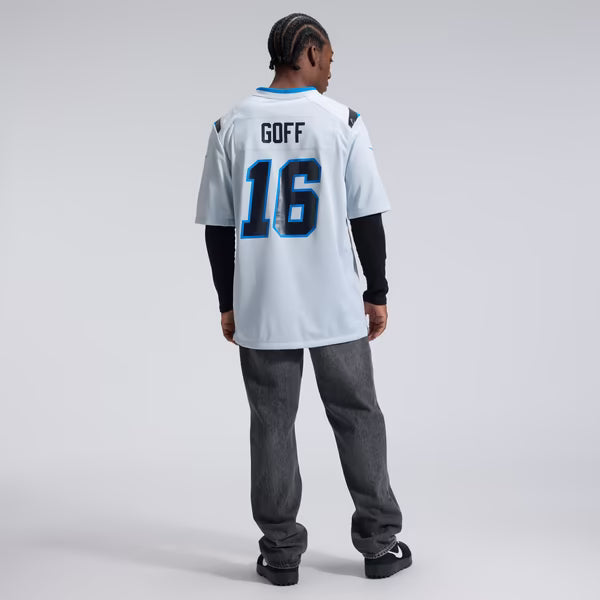 Jared Goff Detroit Lions Nike 2026 Rivalries Collection Game Jersey - Silver
