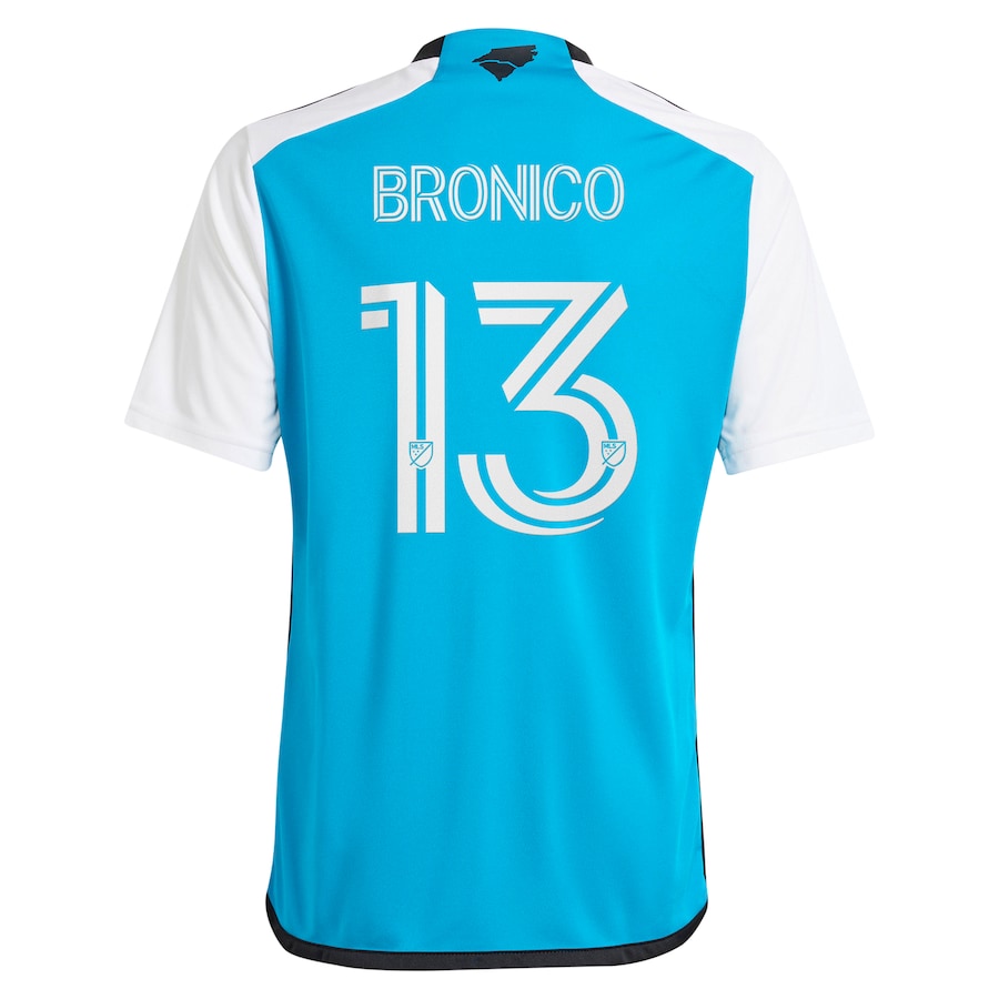 Brandt Bronico Charlotte FC adidas  2024 The Carolina Kit: Explore  Player Jersey - Blue