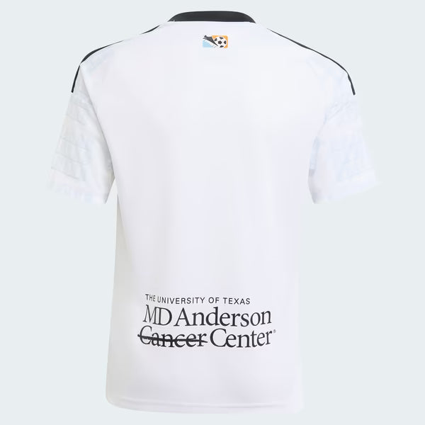 Houston Dynamo FC adidas Youth 2026 Archive Replica Jersey - White