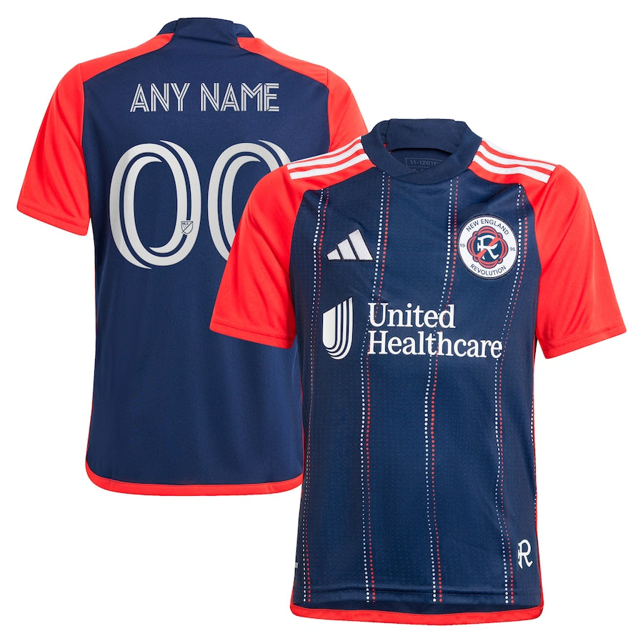 New England Revolution adidas  2024 Boston Tea Party  Custom Jersey – Navy