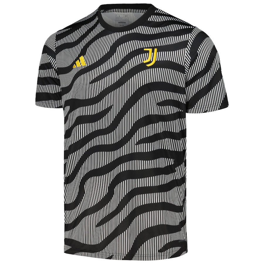 Juventus adidas 2023/24 Pre-Match Top - Black