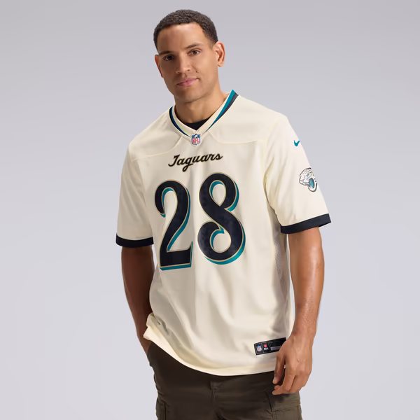 Fred Taylor Jacksonville Jaguars Nike 2026 Rivalries Collection Game Jersey - Natural