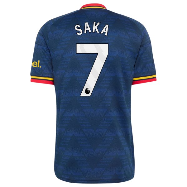 Bukayo Saka Arsenal adidas 2026/27 Away Replica Jersey - Navy